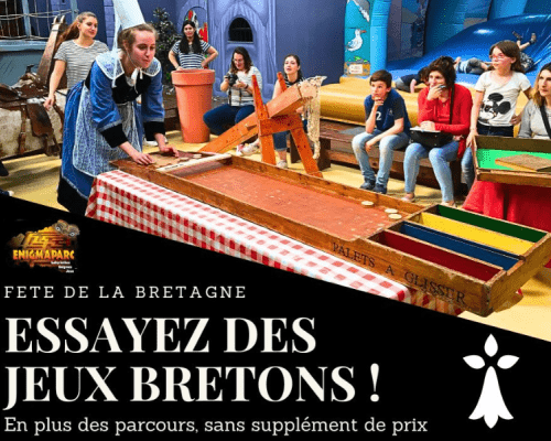 Fête des jeux bretons à Enigmaparc