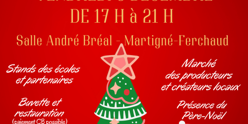 Marché de Noël - Martigné - Fercaud