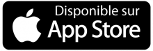 Appli disponible sur App Store