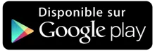 Appli disponible sur Google Play